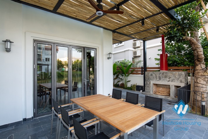 Beautiful villa for rent in Vinhomes Riverside, Hanoi
